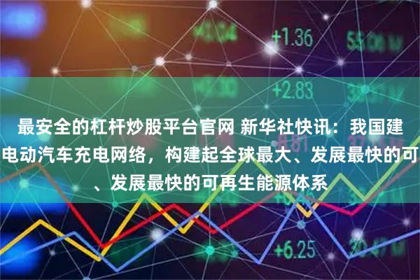 最安全的杠杆炒股平台官网 新华社快讯：我国建成全球最大的电动汽车充电网络，构建起全球最大、发展最快的可再生能源体系